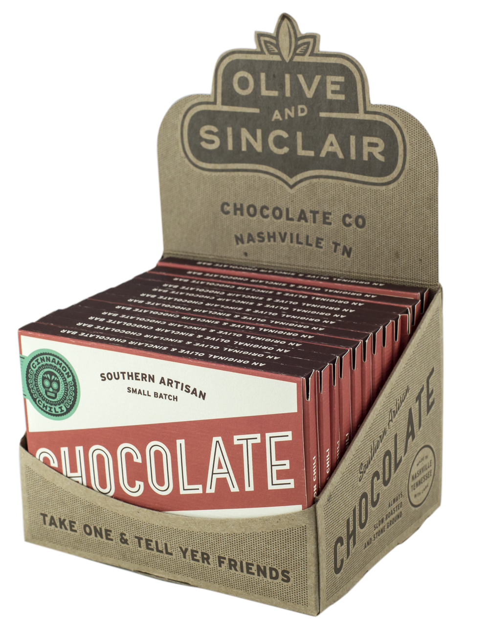 12 Bar Case of Chocolate — Olive & Sinclair Chocolate Co